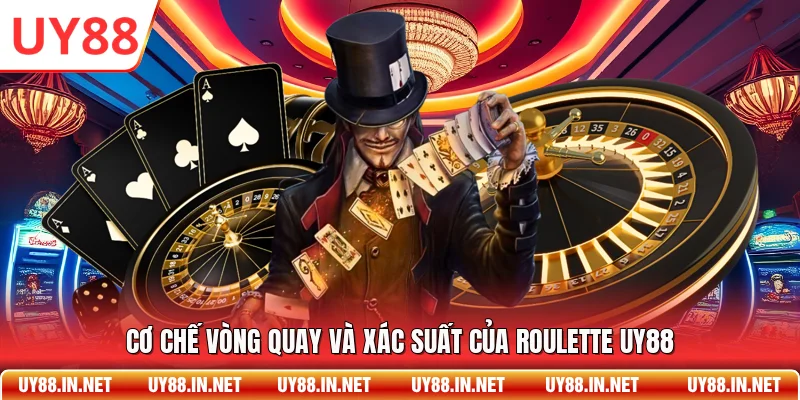 Cơ chế vòng quay và xác suất của Roulette UY88