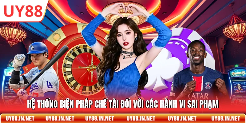 Hệ thống biện pháp chế tài đối với các hành vi sai phạm