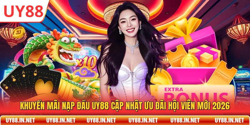 Khuyến Mãi Nạp Đầu UY88 Cập Nhật Ưu Đãi Hội Viên Mới 2026