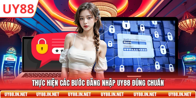 Thực hiện các bước đăng nhập UY88 đúng chuẩn