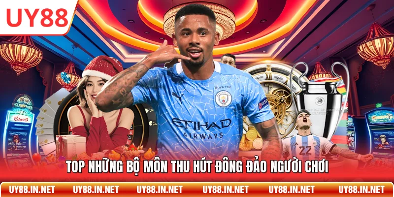 Top những bộ môn thu hút đông đảo người chơi